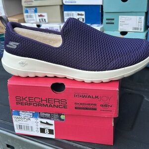Skechers Navy Slip-On Sneakers